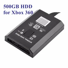 1 шт. Легкий Портативный 500 ГБ 500 Г HDD Внутренний Жесткий Диск диск HDD для Microsoft для Xbox 360 & Slim Большой емкость