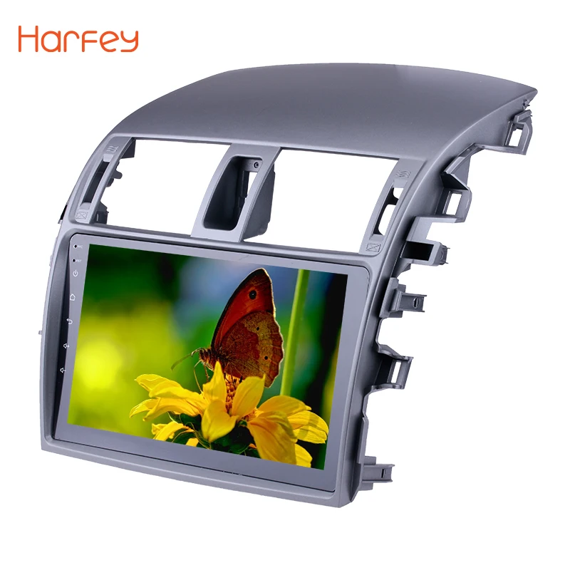 

Harfey For 2007 2008 2009 2010 Toyota OLD Corolla Android9.0/8.1 9 " 2Din Car Radio WIFI Bluetooth Quad Core Multimedia Player