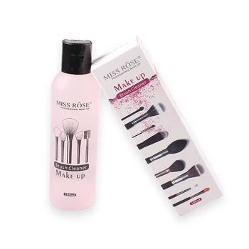 

180ml Makeup Brush Liquid Cleaner Quickly Cleaning Blush, Make Up Puff Brush Cleaner Remover Tool Liquid