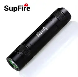 SupFire S7 3 Вт CREE XPE 220lm профессиональный светодиодный фонарик Портативный светодиодный фонарик Водонепроницаемый тактический фонарь на 18650