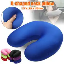 Pillows Rest-Neck-Cushion Flight Memory Sleeping-Head Microbeads U-Shaped Soft-Travel