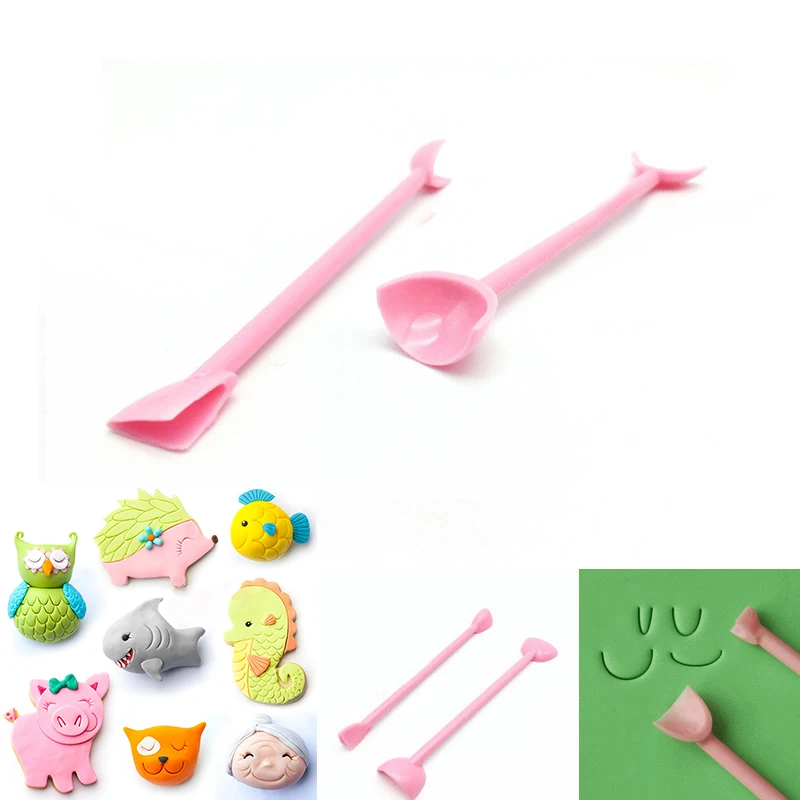 2 шт Пластиковые помадки резак формы торта помадка инструменты для украшения