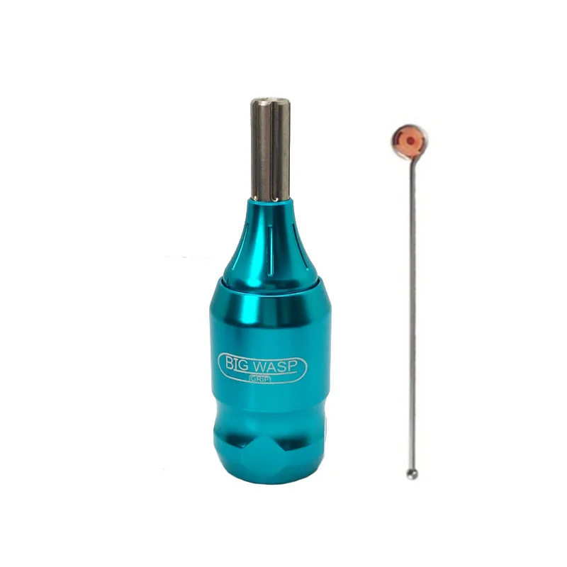 

BIG WASP Professional High Quality Tattoo Machine Adjustable Cartridge Grip 1" sky blue Supply