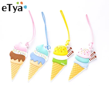 

eTya Travel Accessories Luggage Tags Cartoon Silica Gel Suitcase ID Addres Holder Baggage bags Portable Label Drop Shipping