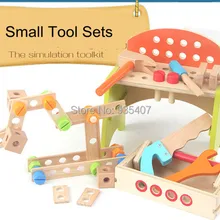 Новинка, деревянные игрушки, маленькие наборы инструментов, набор инструментов для моделирования