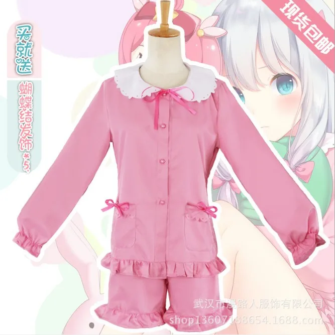 Косплей Аниме эроманга сэнсэй Izumi Sagiri пижамы костюм|Костюмы аниме| |