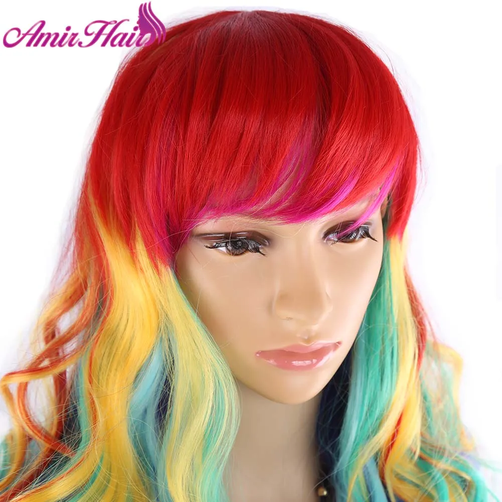 purplish red mixed hair culrs