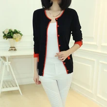 Women’s New Hot Hit Color Cardigan Knit Small Fresh Genuine Cashmere Sweater Casual Fashion Slim Bottoming Shirt Free Shipping