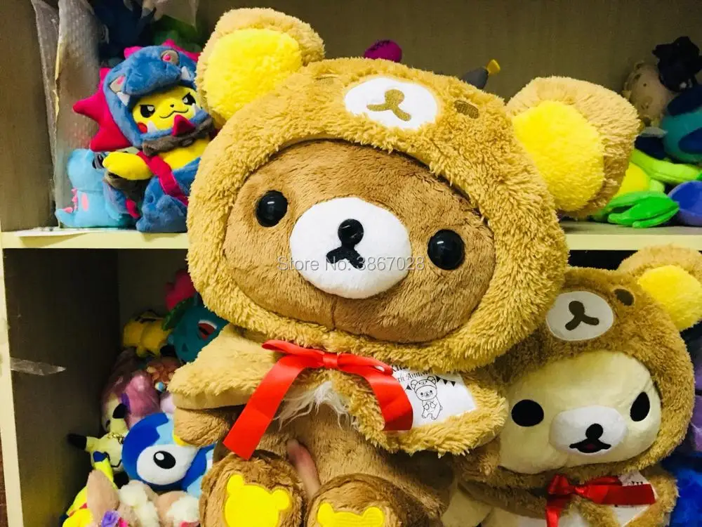 15-летие Chairoi Koguma и Korilakkuma Prize C Ichiban Kuji плюшевые игрушки Япония котенок мягкая игрушка Дети Детские подарки