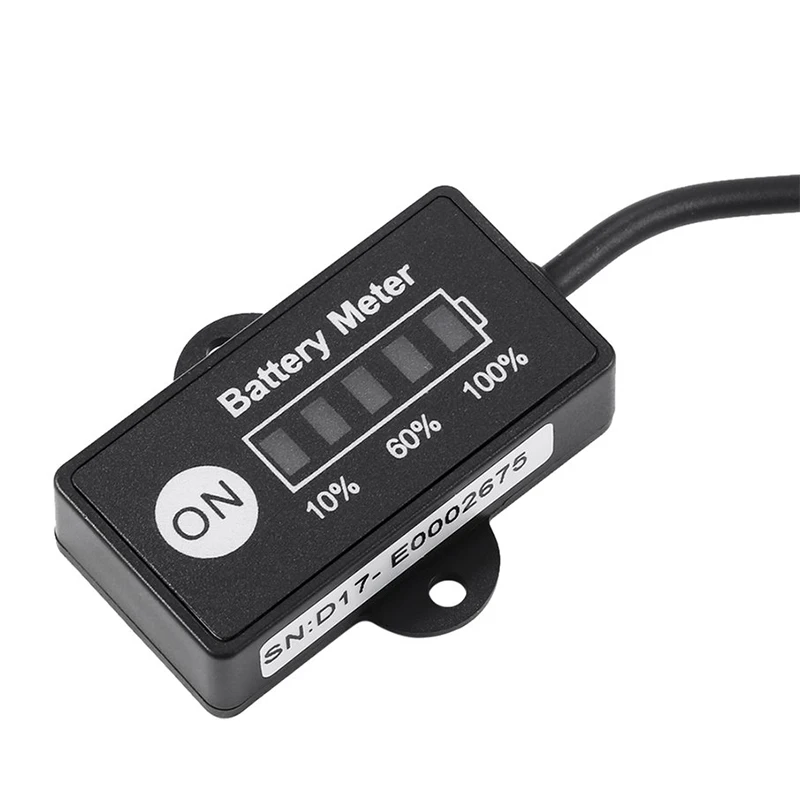 NEW Lead Acid Battery Fuel Gauge Indicator Meter for 12 Volt SLA AGM