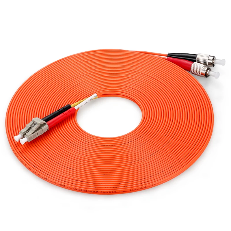 

Multimode Fiber Optical Patch Cord FC/UPC to LC/UPC OM2 Duplex Fibre Channel Cable 50/125um 3.0mm OTDR Adapter