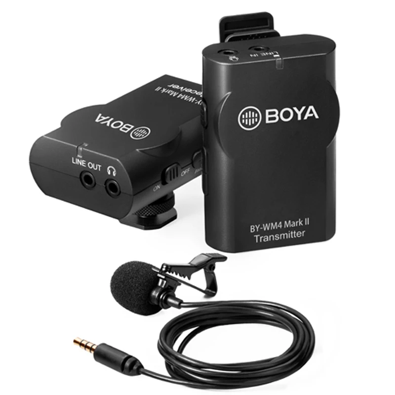 BOYA телефон беспроводной Lav микрофон для iPhone Android Smartphon SLR камера DV видеокамера PC профессиональный аудио видео петличный микрофон