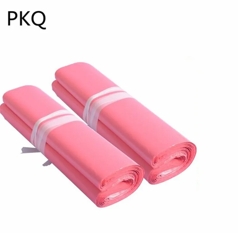 

300pcs Plastic Envelope Bag Self-seal Adhesive Courier Storage Bags Pink Poly Envelope Mailer Postal Shipping Mailing Bags