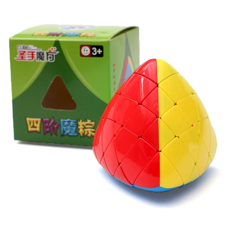

QiYi Mastermorphix 5x5 Rice Dumpling Stickerless Magic Cube Puzzle Toy Colorful Multicolor Special Hight Difficult 5x5x5 Cube