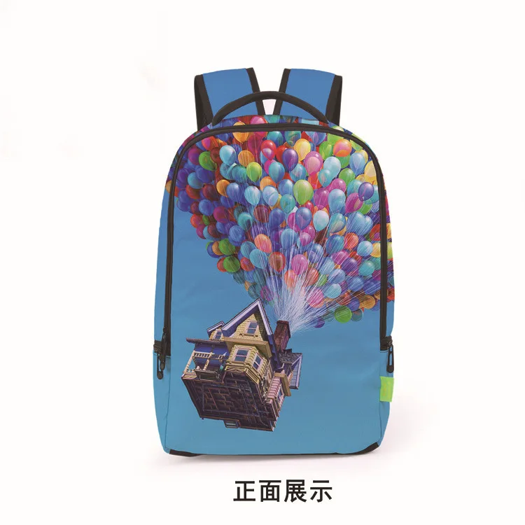 Mochila Infantil Sky, маленький студенческий рюкзак, сумка,, Радужный воздушный шар, 3d принт, индивидуальность, школьный ранец для