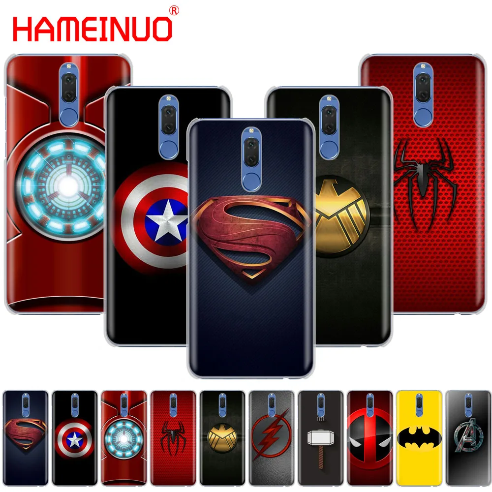 

HAMEINUO the avengers Super hero logo Cover phone Case for Huawei NOVA 2 2S 3e PLUS LITE P smart 2018 enjoy 7s mate 7 8 9 10 pro