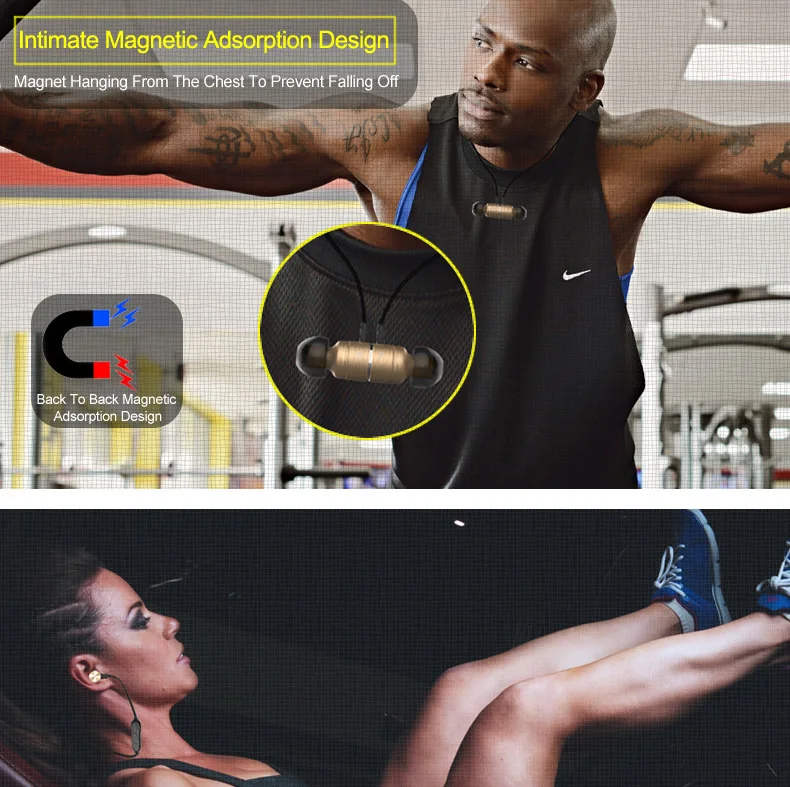 PLEXTONE Bluetooth Sport Headphone CSR 8635 Bluetooth 4.0 Bluetooth Earphone Microphone Call Wireless Connect Two Phones (2)