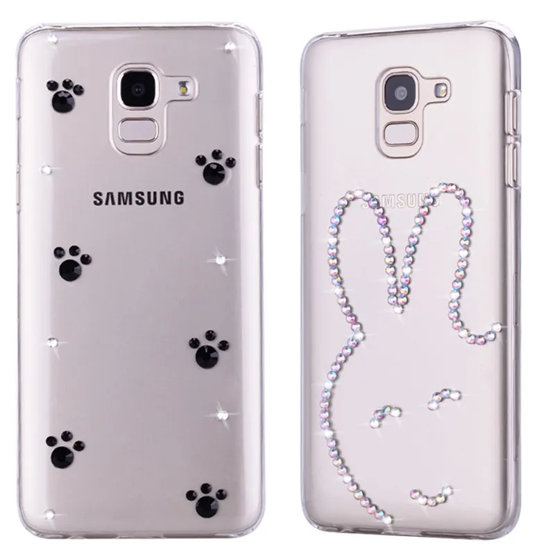 

Bling Luxury Phone Cases For Samsung Galaxy S8 S9 Plus S6 S7 Edge A7 2018 A5 2016 Note 8 J5 J7 2017 Diamond Cover S10E M20 Case