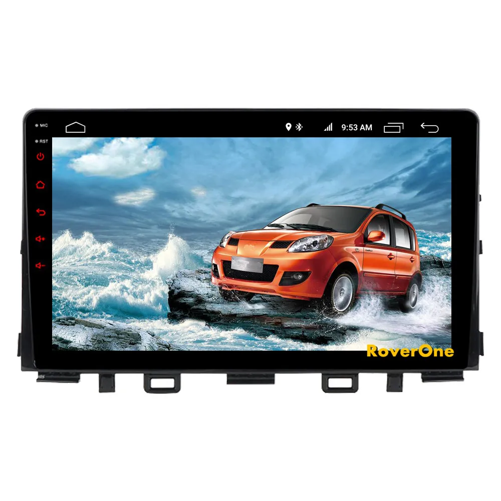 Perfect RoverOne Android 9.0 Octa Core Rio Car Radio GPS For Kia Rio 2017 2018 Touchscreen Multimedia Player Stereo Rio Head Unit 10