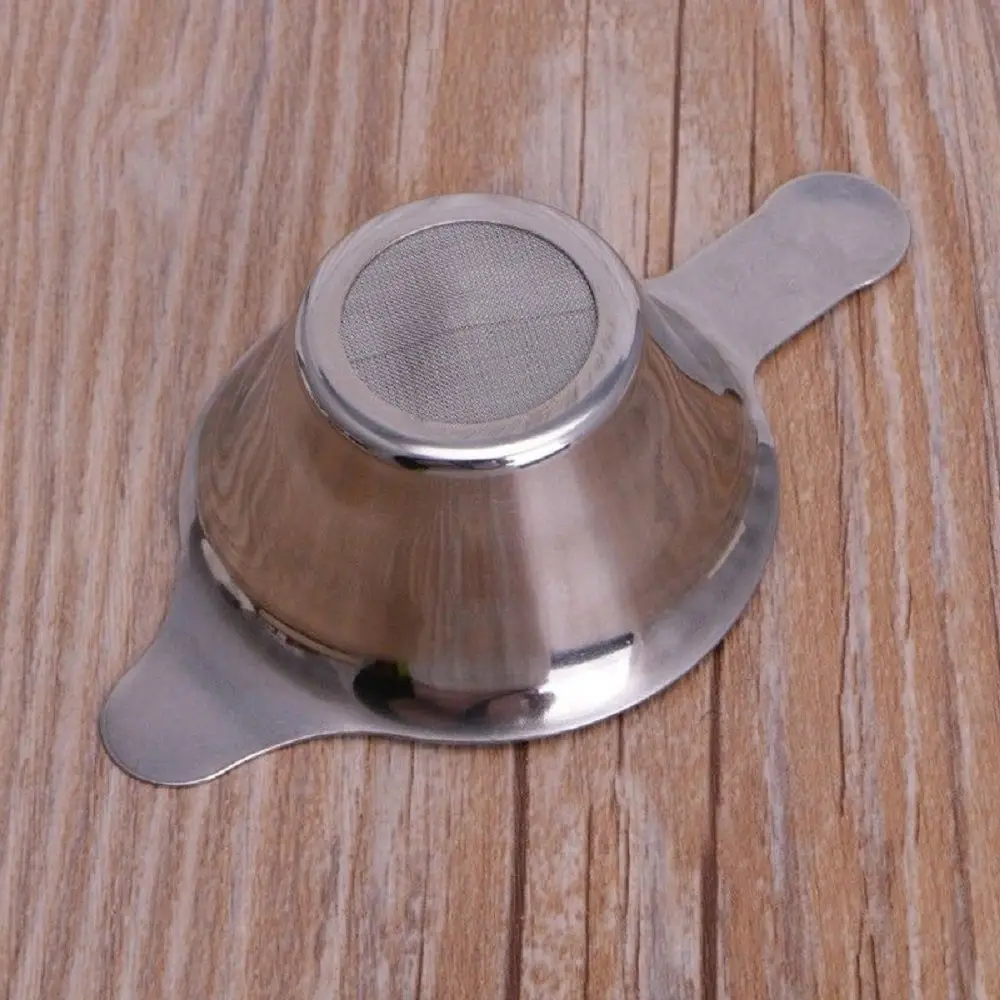 Ситечко для чая из нержавеющей стали мелкая сетка для китайского кунг-фу чайный лист фильтр-воронка чай для заварки корзина многоразовый тонкий сетчатый фильтр для чая