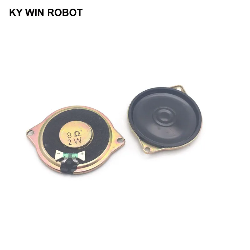 Новая ультратонкая колонка с ушками 2 шт./лот 8 Ом Вт 8R диаметр 40 мм 4 см толщина 5