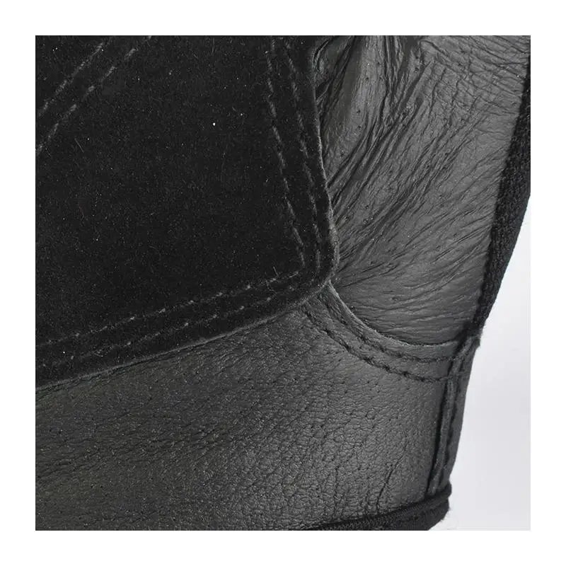 Boodun Gym Gloves Men Body Building Half Finger Fitness Gloves An-slip Weight Lifting Sports Training Fingerless Gloves Black