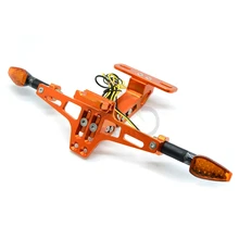 

Motorcycle Rear License Plate Mount Plate with turn signal lights Frame for Honda CB 599 919 400 CB600 HORNET CBR 600 F2 F3 F4i