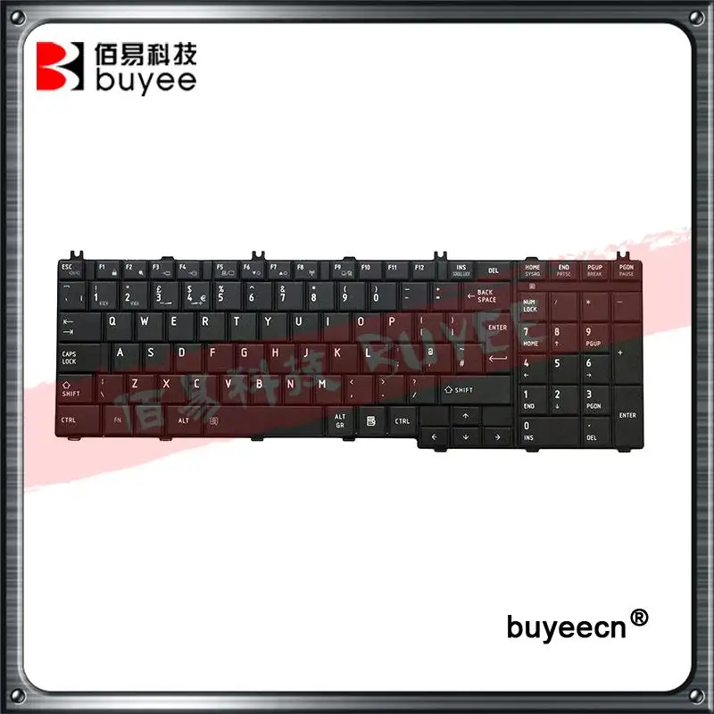 Английская Замена клавиатур для Toshiba Satellite C650 C650D C655 C655D C660 C660D C665 C665D C670 C670D