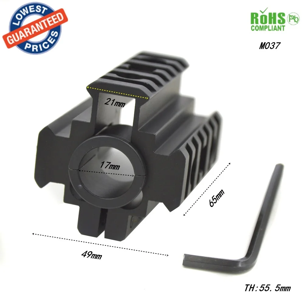 1 adet M037 Tüfek Kapsam Dağı Genel Uzun Açık Avcılık Taktik Av Ray Dağı Weaver Kapsam Meşale Ray Montaj