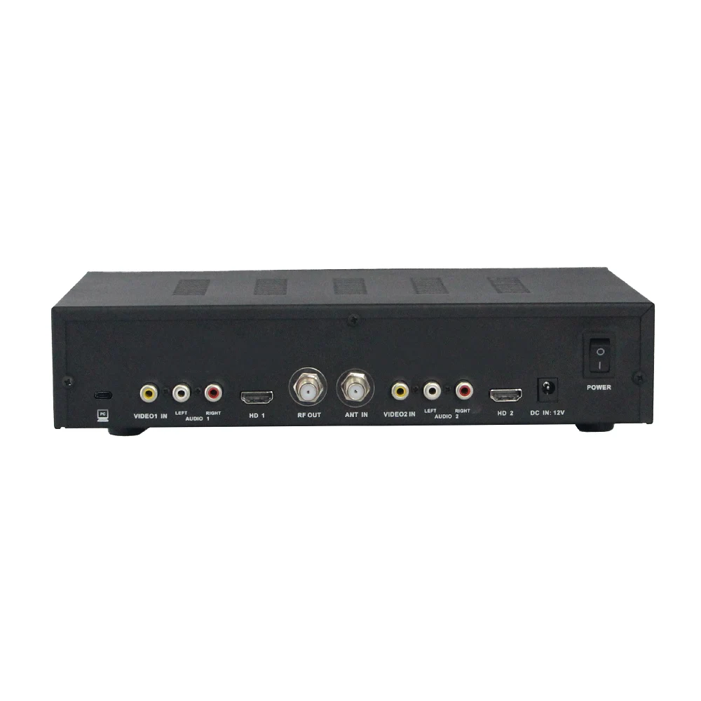 Satlink ws-7990 WS-7992 2 Route DVB-T модулятор AV HD два маршрутизатора DM модулятор Satlink 7992 DVB-T HD цифровой модулятор rf