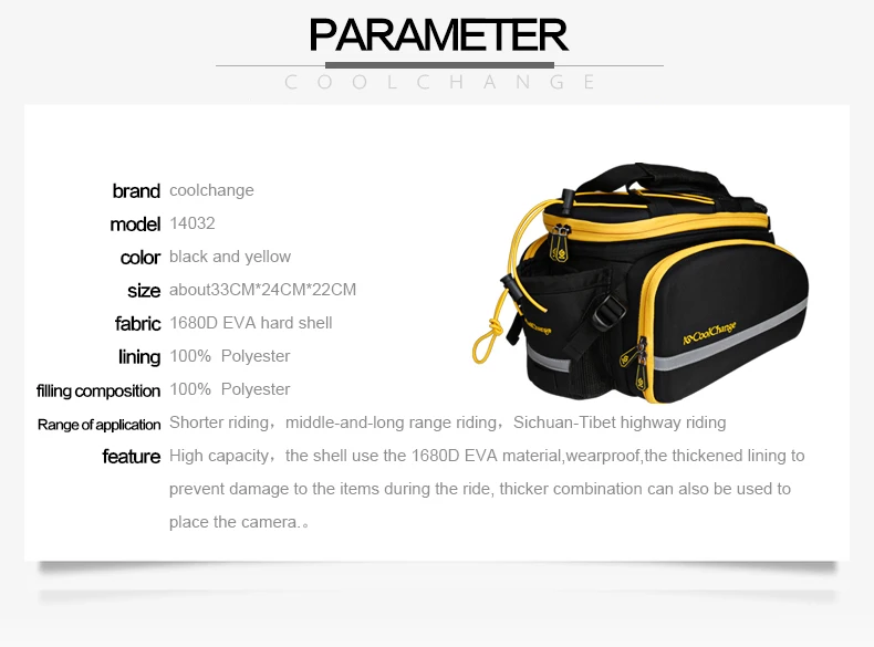 Cheap CoolChange Bicycle Bag Reflective Bike Bicycle Rear Seat Saddle Bags Cycling Carrier Bag Rack Panniers Waterproof With Rain Cove 3 Cheap CoolChange Bicycle Bag Reflective Bike Bicycle Rear Seat Saddle Bags Cycling Carrier Bag Rack Panniers Waterproof With Rain Cove 3