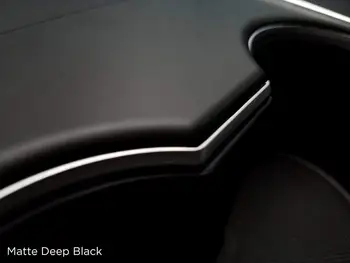 

For Tesla Model 3 Center Console Wrap Vinyl Wrap Kit Upgrade Anti-scratches