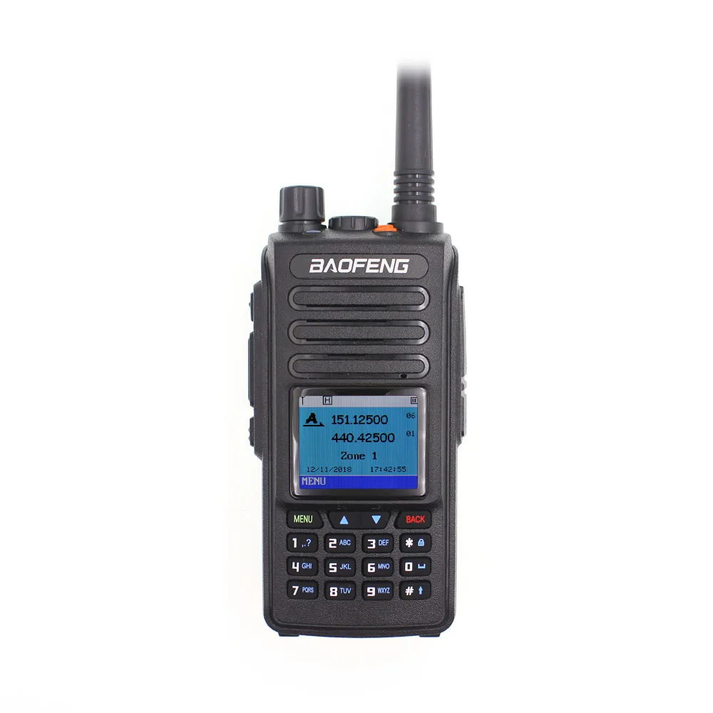 Baofeng DMR DM-1702 gps иди и болтай Walkie Talkie VHF UHF 136-174& 400-470 МГц Dual Band Dual Time slot уровня 1 и 2 цифровое радио