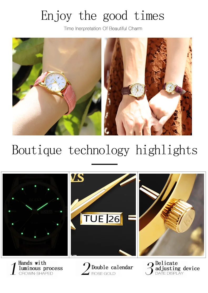 OLEVS для мужчин s часы лучший бренд класса люкс кварцевые наручные часы reloj hombre модные повседневное Бизнес Мужские наручные часы с кожаным