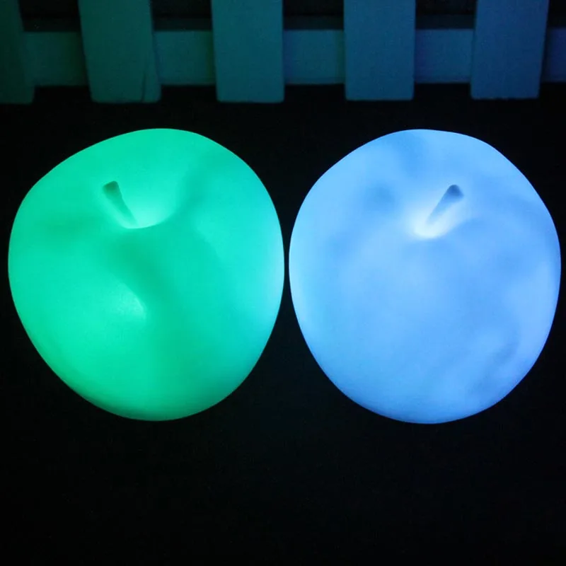 

Apple Shape Color Changing LED Lamp Night Light Christmas New Year Party Decor LB88