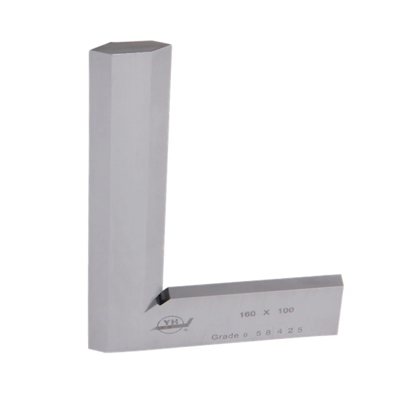 Angle Ruler Bevel Edge Square Gauge Stainless Steel 160*100mm Angle 90