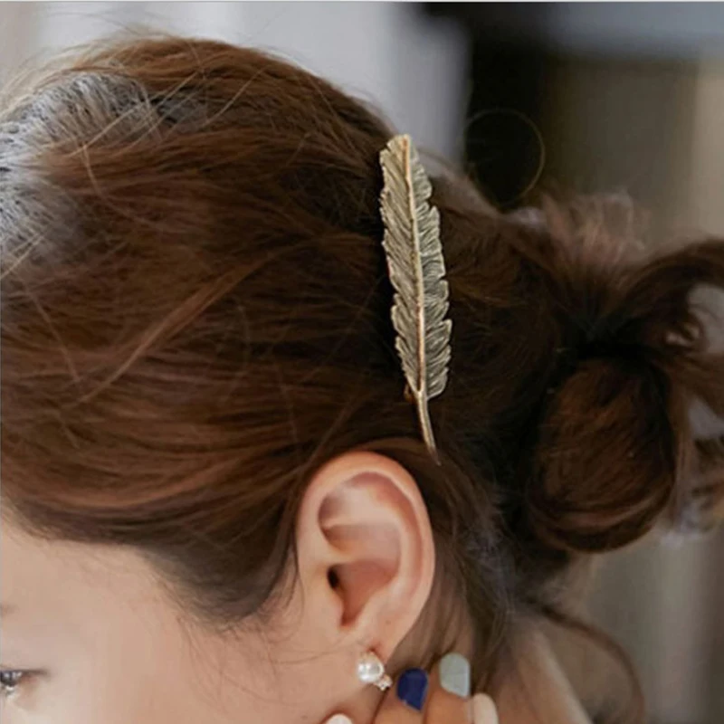 

Casual Hairwear Scissors Hairpins Feather Hair Band Headbands For Women Wedding Hair Jewelry Accessories Headband Women VP580