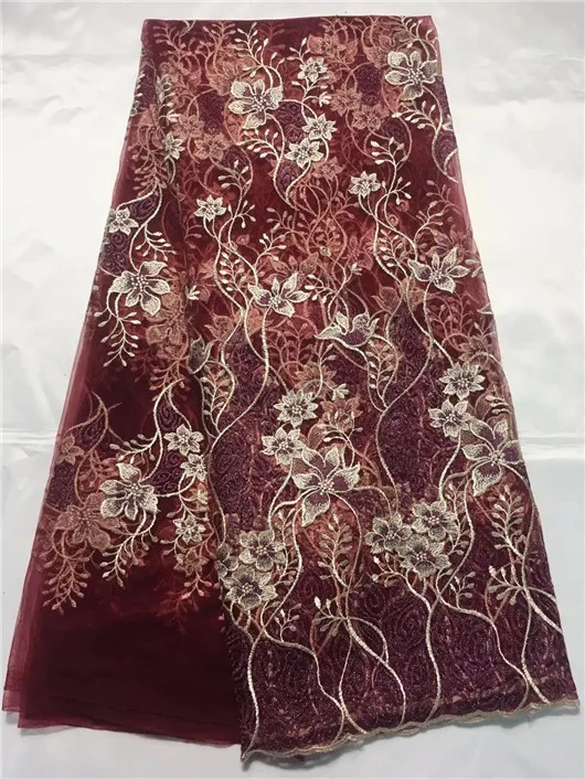 Solid color african guipure lace fabric with charming stones high quality embroidery for dress 0311 | Дом и сад