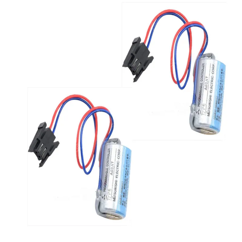 2 шт. оригинальные новые ER17330V 3 6 V PLC батарейки для Mitsubishi Servo A6BAT батареи |