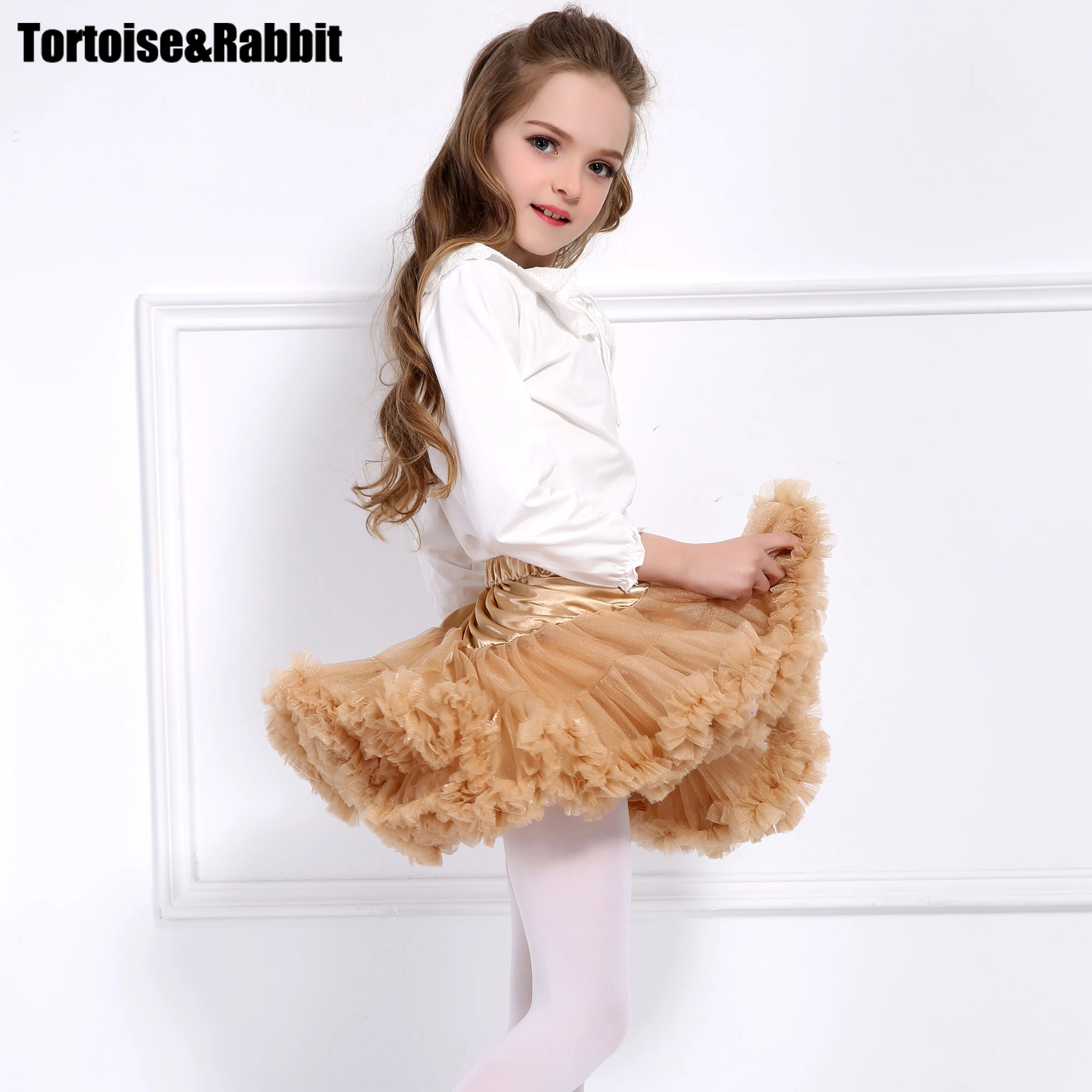 Baby Girls Tutu Skirt Princess Sequins Fluffy Pettiskirt -9119