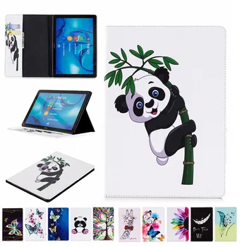 

Cartoon Print Flip Stand Leather Magnet Smart Cover Funda Case For Huawei MediaPad M5 10.8 CMR-W09 CMR-AL09 /CMR-AL09 CMR-W19