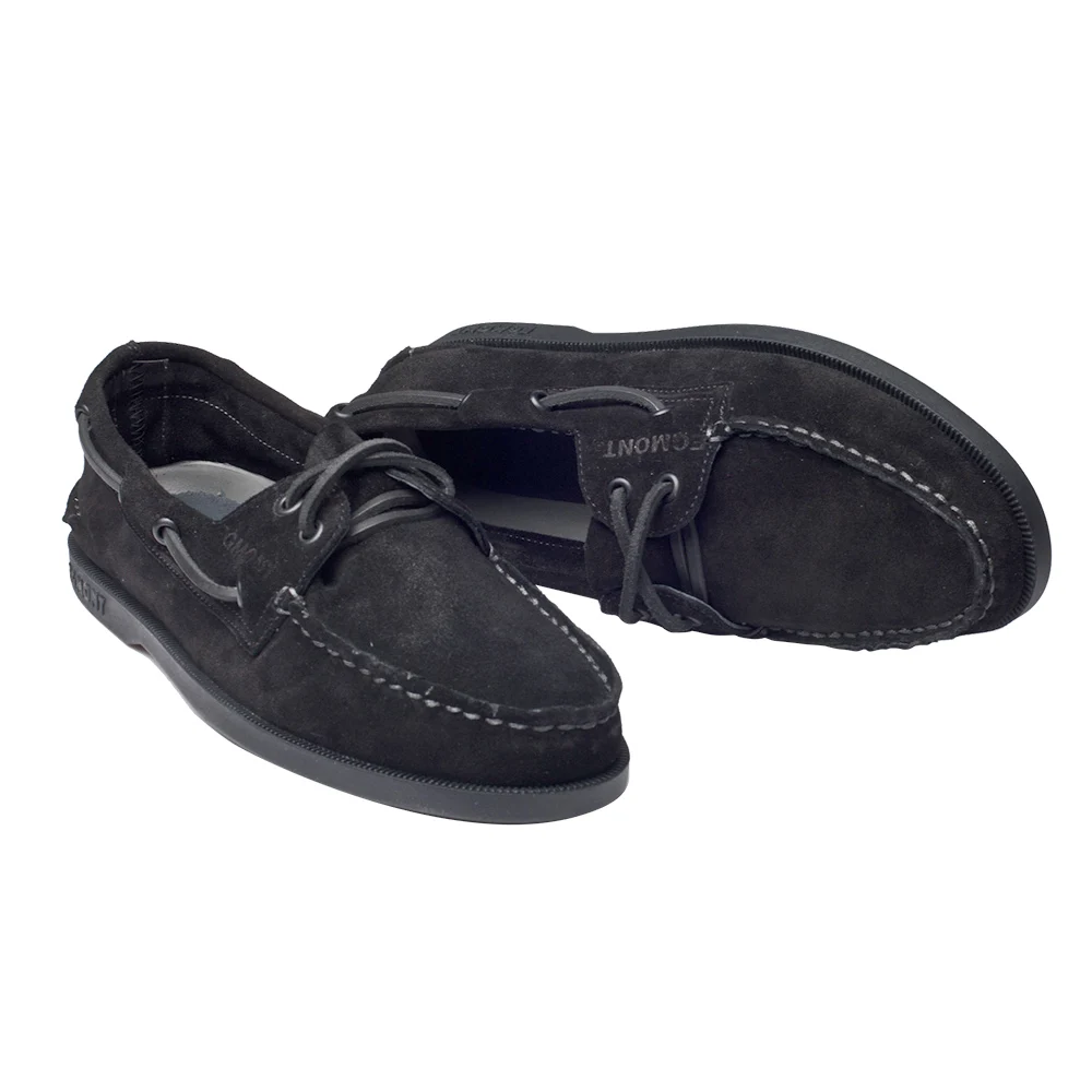Véritable Egmont Cuir Printemps Mocassins 52 Occasionnels Hommes Eg Main Été Confortable Black Bateau Pour À La Respirant En Noir Chaussures 34LjAR5