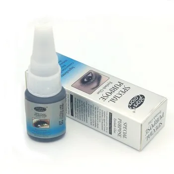15ml Black Professional Eyelash Long Lasting Eyelashes Glue/Adhesive With Odor Permanent False Eyelash Extension Grafting Glue