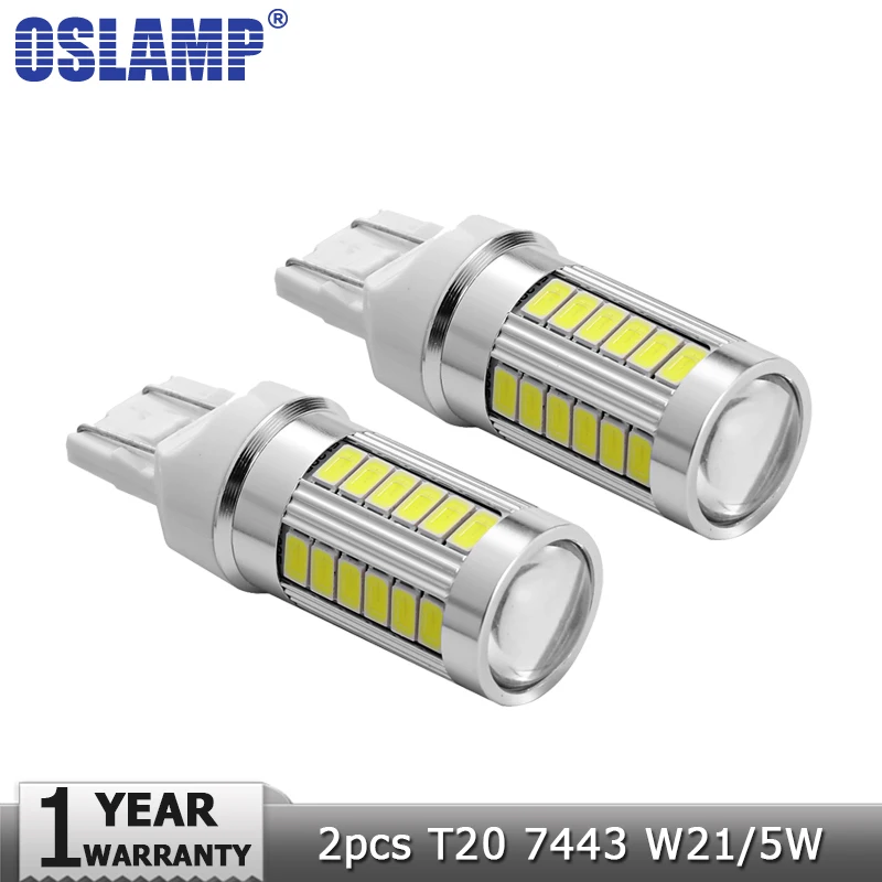 Oslamp T10 T15 T20 T25 1156 1157 SMD автомобилей светодиодные лампы перерыв сигнал поворота света Обратный Свет просвет чтение свет 12 В