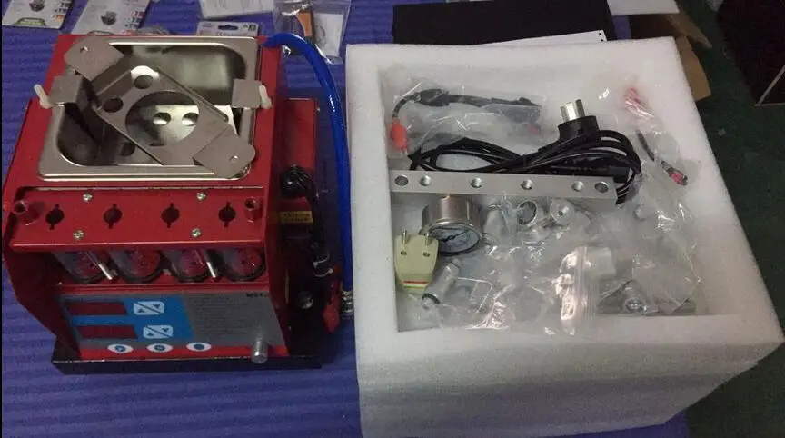 220V or 110V auto four jars 4 cylinder Fuel Injector tester and ultra Cleaner MST-30 