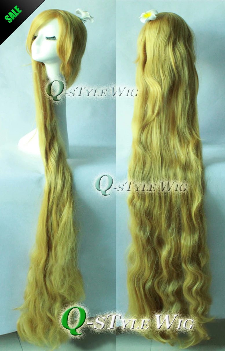 perruque blonde raiponce
