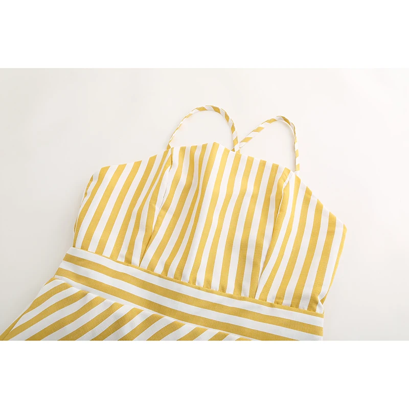 Summer Mini Sling Dress 2019 New Women Casual Boho Beach Sexy Stripes Backless Dress Slim Vacation Club Party Dressse Vestidos