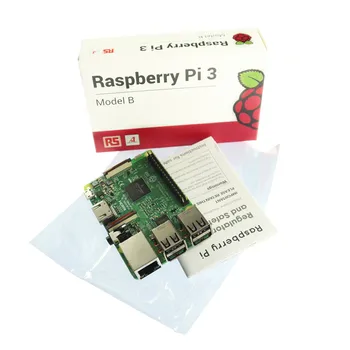 

kj243 Raspberry Pi 3 Model B Board 1GB LPDDR2 BCM2837 Quad-Core Ras PI3 B,PI 3B,PI 3 B with WiFi&Bluetooth RS version