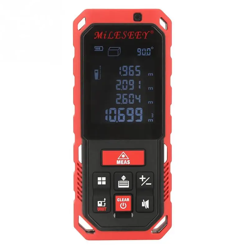 

MiLESEEY S17 Ver Portable Rangefinder Range Finder Distance Meter Area Volume Tools Accessory