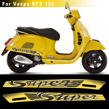 

For PIAGGIO VESPA GTS SUPER 300 GTS300 Sport Decals Stickers Emblem Reflective Sticker Motorcycle Body Shell
